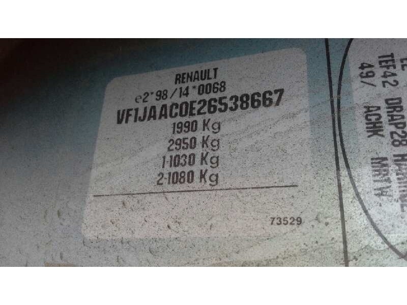 renault scenic rx4 (ja0) del año 2002