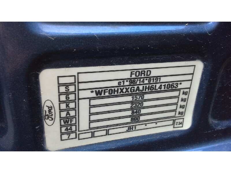 ford fiesta (cbk) del año 2006