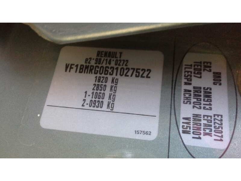 renault megane ii berlina 5p del año 2004