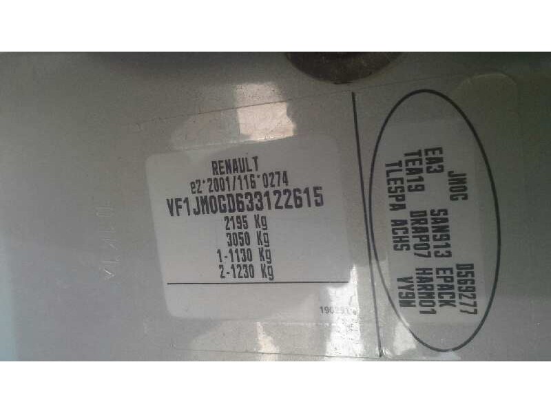 renault scenic ii del año 2005