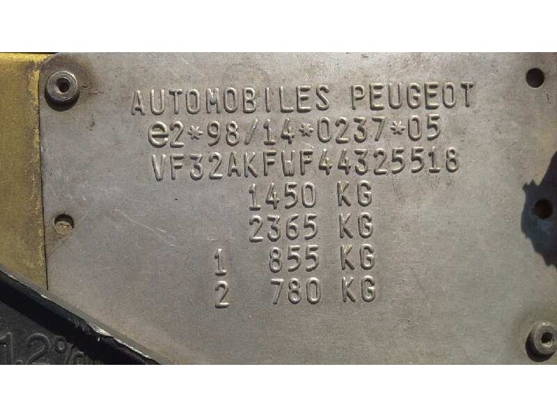 peugeot 206 berlina del año 2005