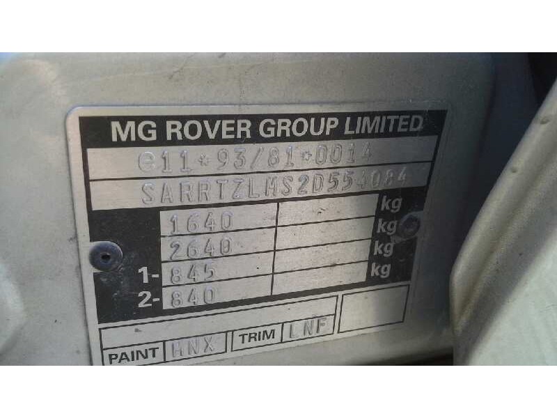 mg serie 45 (rt) del año 2001