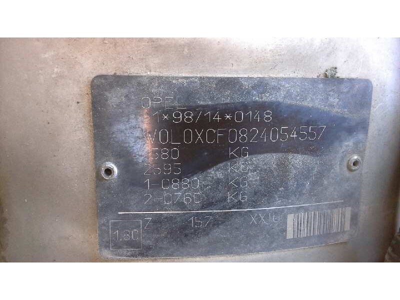 opel corsa c del año 2001