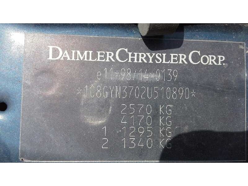 chrysler voyager (rg) del año 2002