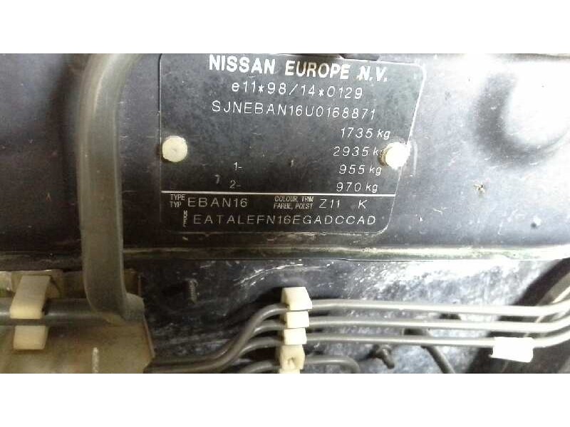 nissan almera (n16/e) del año 2001