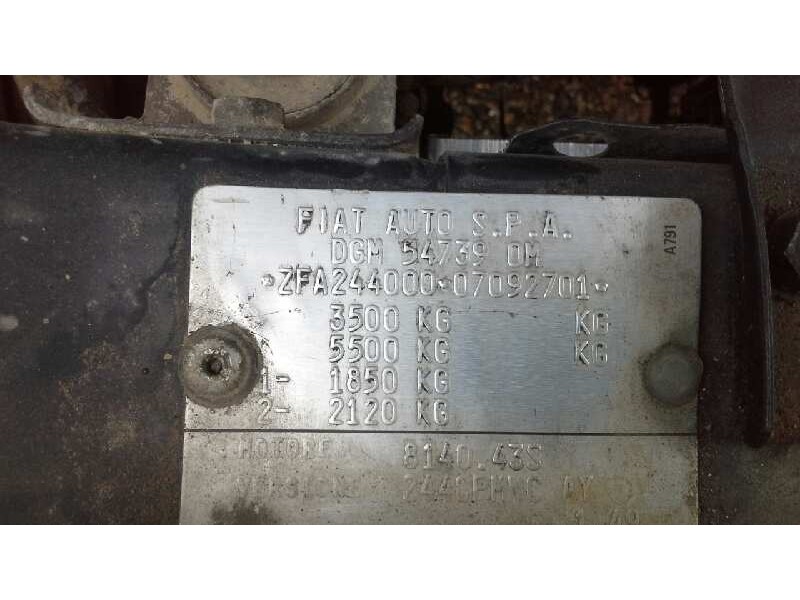 fiat ducato caja cerr. techo sobreelev.(desde 03.02) del año 2002