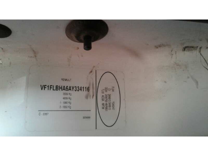 renault trafic combi (ab 4.01) del año 2010