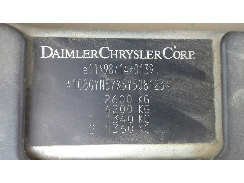 chrysler voyager (rg) del año 2004