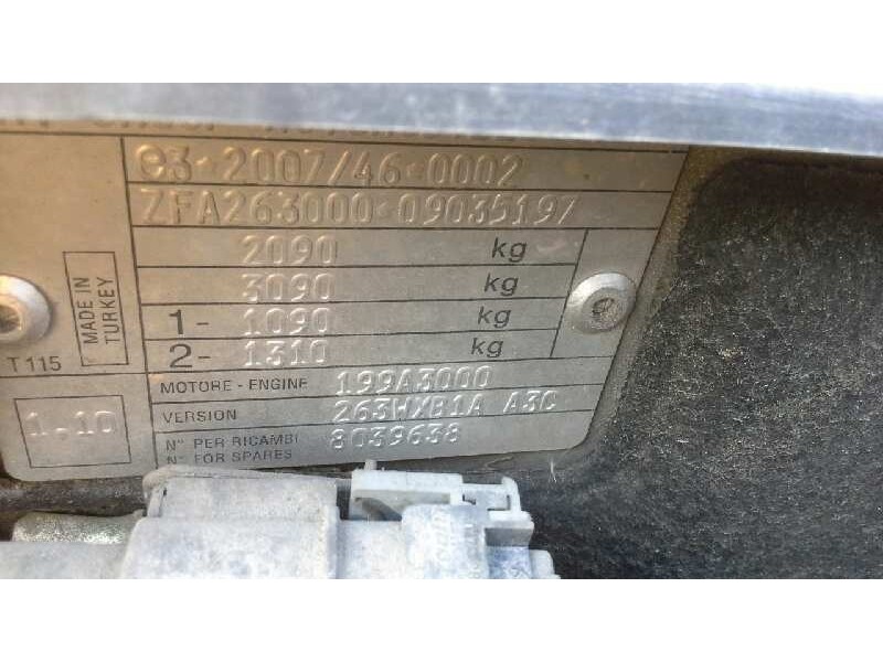 fiat doblo cargo del año 2010