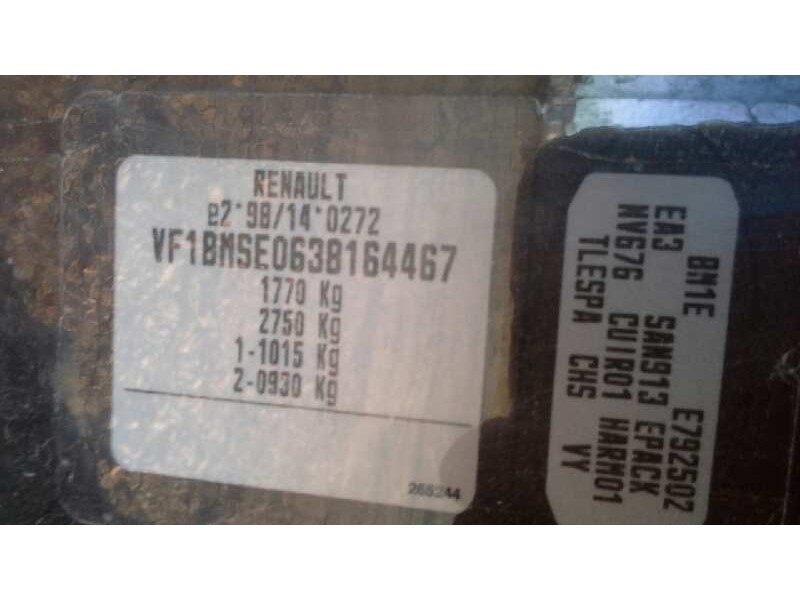 renault megane ii berlina 5p del año 2007