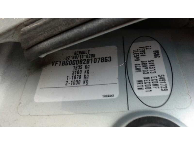 renault laguna ii (bg0) del año 2003