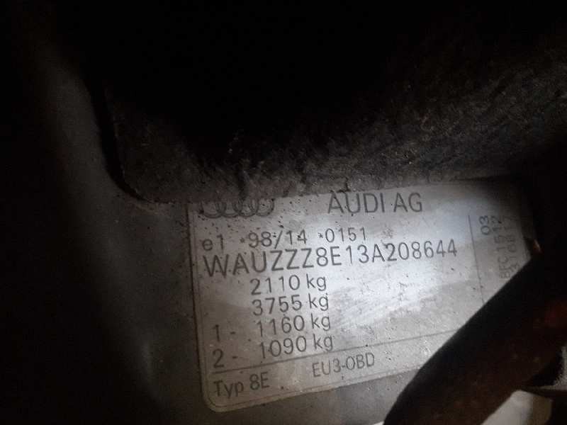 audi a4 avant (8e) del año 2002