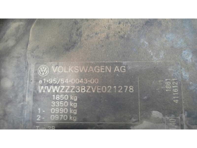 volkswagen passat berlina (3b2) del año 1997