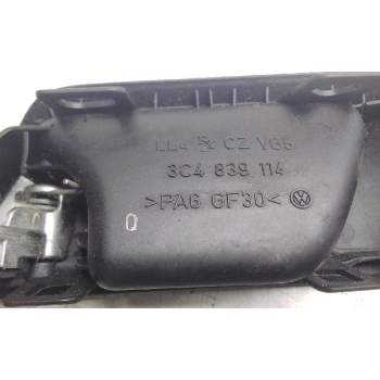Recambio de maneta interior trasera derecha para volkswagen passat berlina (3c2) highline referencia OEM IAM 3C4839114  