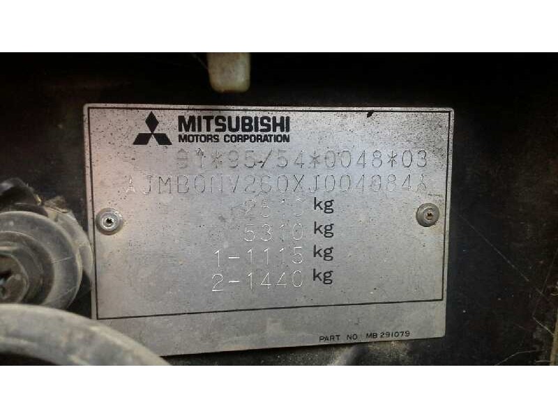 mitsubishi montero (v20/v40) del año 1999