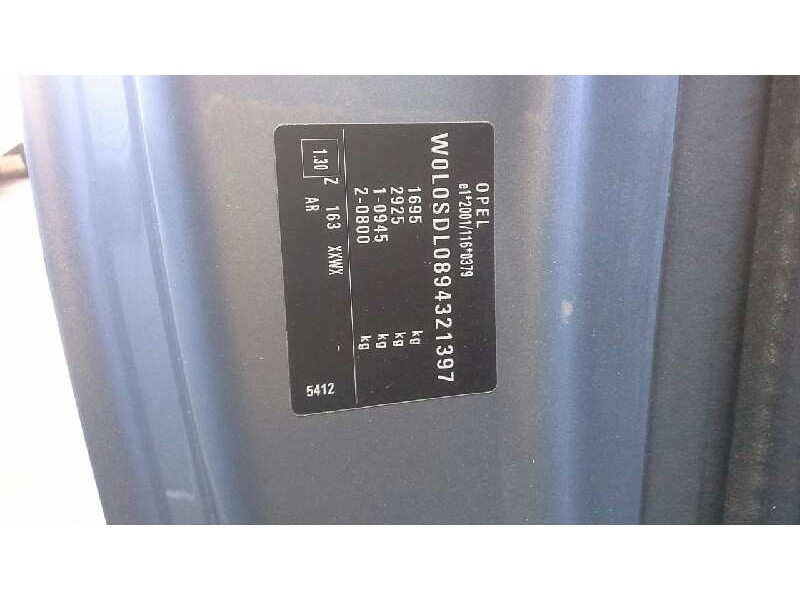 opel corsa d del año 2009