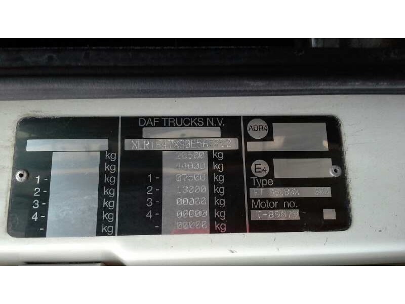 daf fa 95xf del año 2001