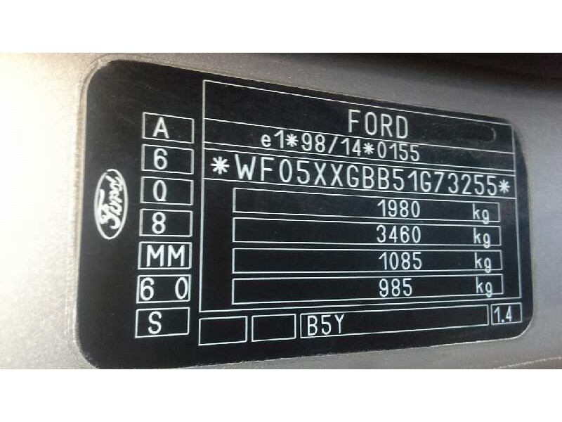 ford mondeo berlina (ge) del año 2002