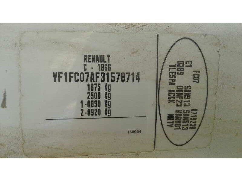 renault kangoo (f/kc0) del año 2004