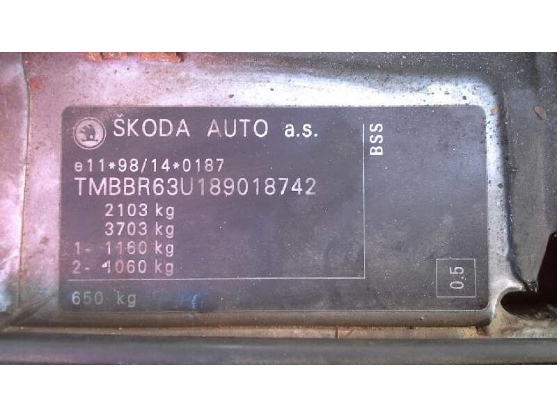 skoda superb (3u4) del año 2008