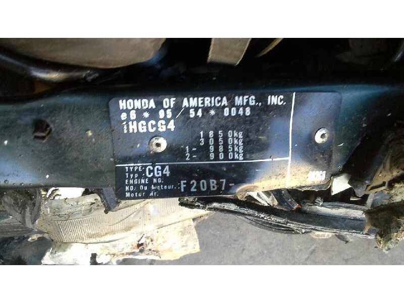 honda accord coupé (cg2/4) del año 2001