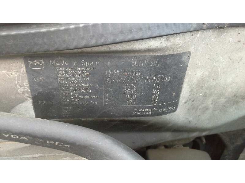 seat cordoba berlina (6k2) del año 2000