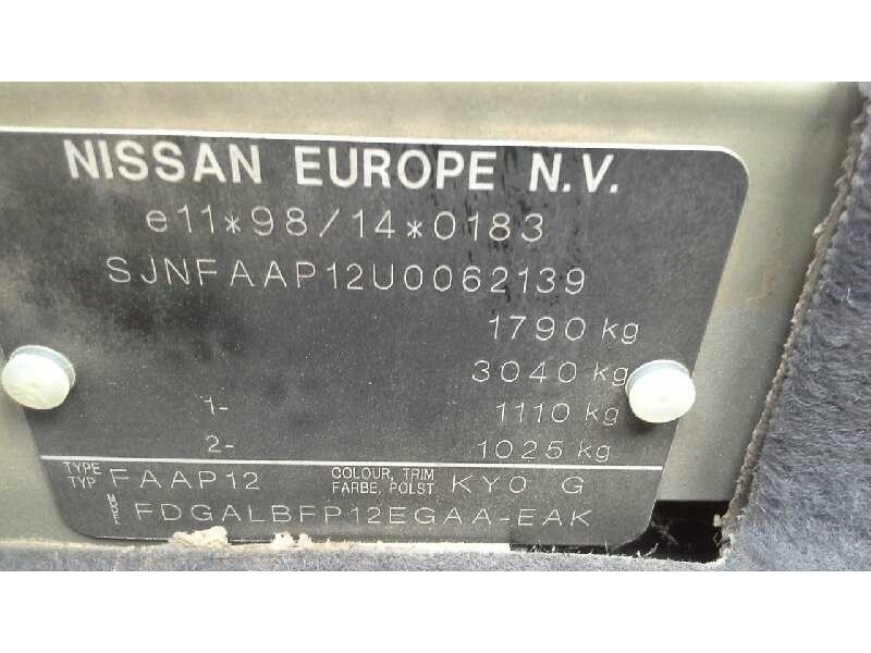 nissan primera berlina (p12) del año 2002