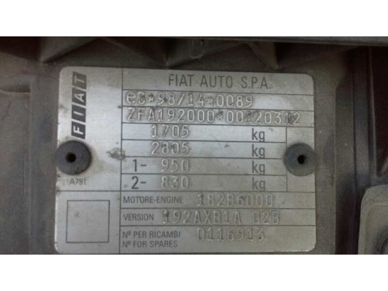 fiat stilo (192) del año 2002