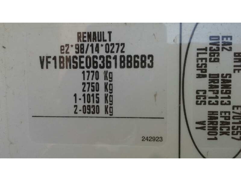 renault megane ii berlina 5p del año 2006