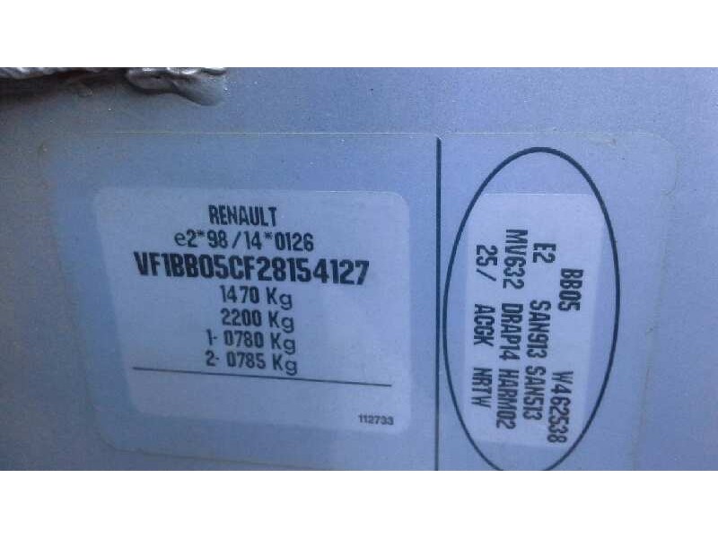 renault clio ii fase ii (b/cb0) del año 2003