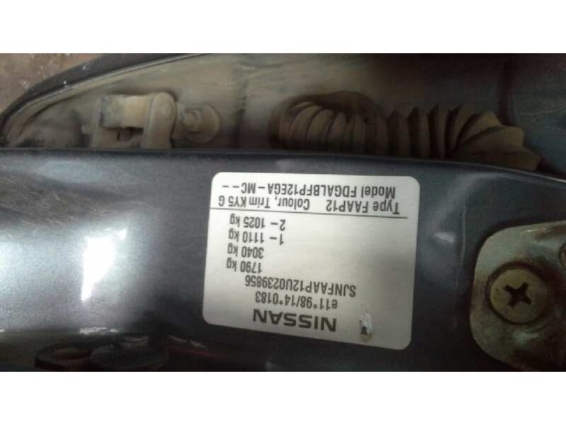 nissan primera berlina (p12) del año 2005