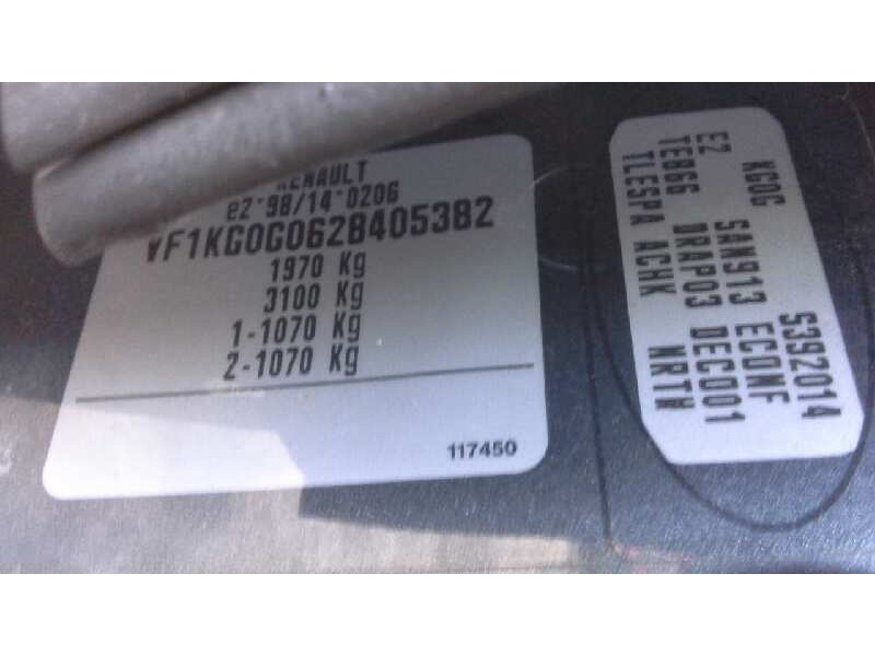 renault laguna ii (bg0) del año 2003