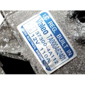Recambio de alternador para kia sorento i (jc) 2.5 crdi referencia OEM IAM 373004A112  
