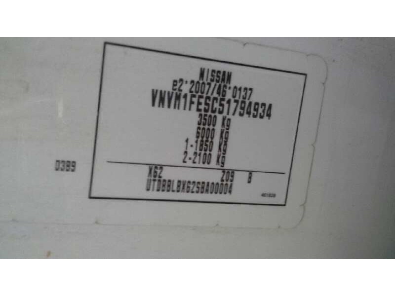 nissan nv 400 del año 2015