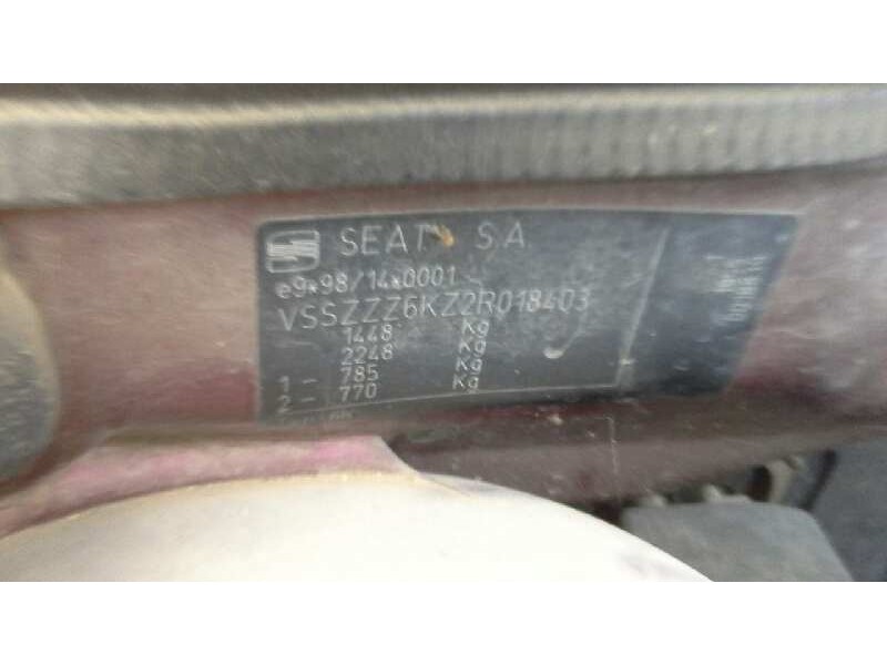 seat ibiza (6k1) del año 2001