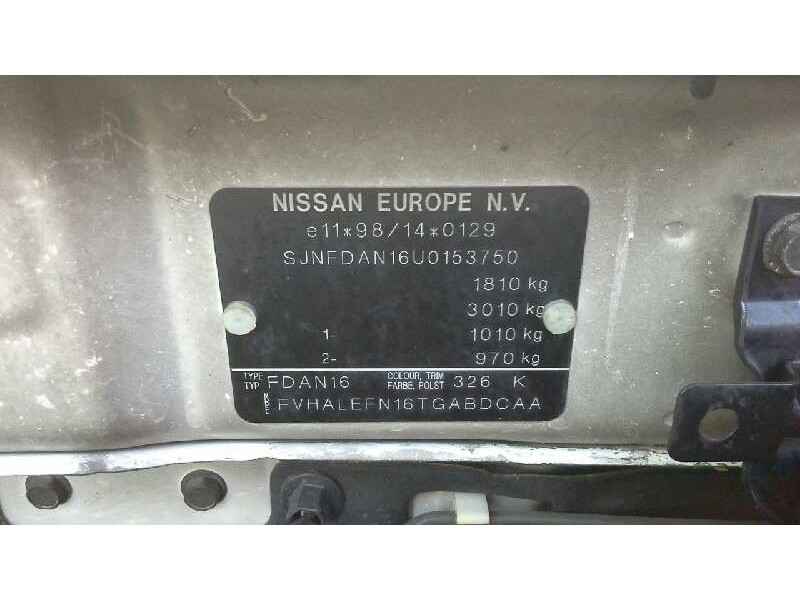 nissan almera (n16/e) del año 2001