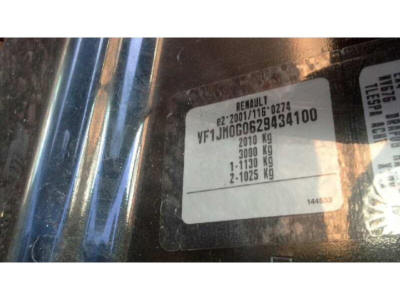 renault scenic ii del año 2003