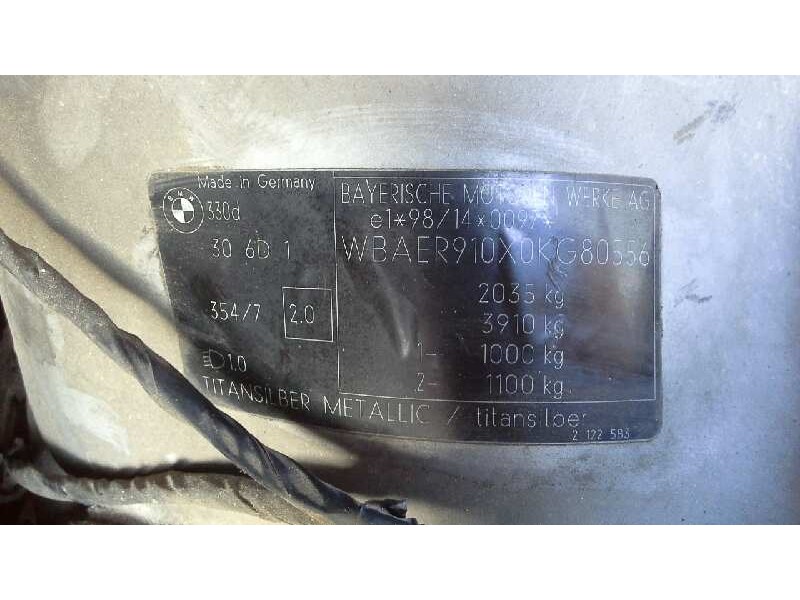 bmw serie 3 berlina (e46) del año 2004