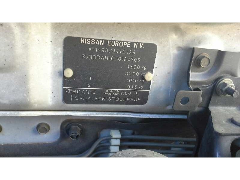 nissan almera (n16/e) del año 2001