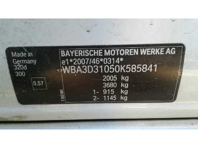 bmw serie 3 lim. (f30) del año 2015