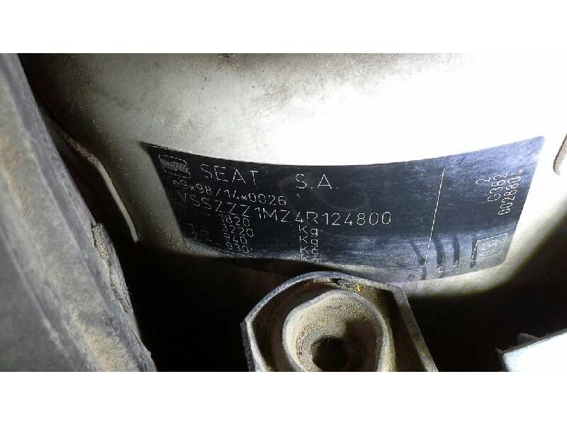 seat toledo (1m2) del año 2004