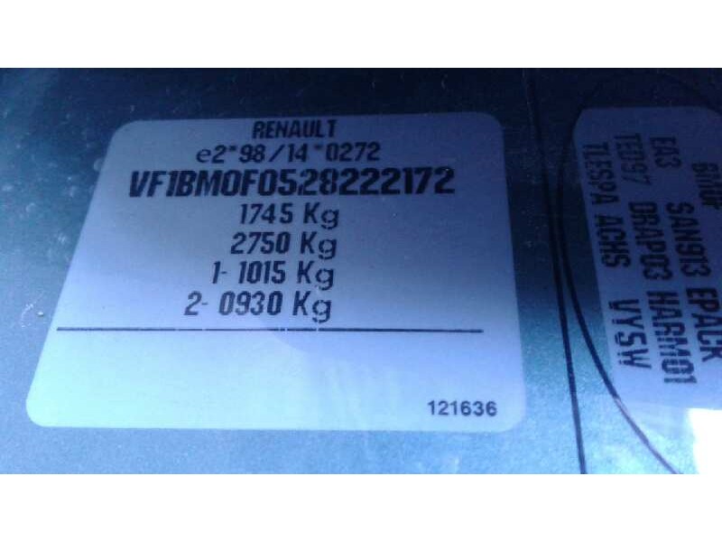 renault megane ii berlina 5p del año 2003