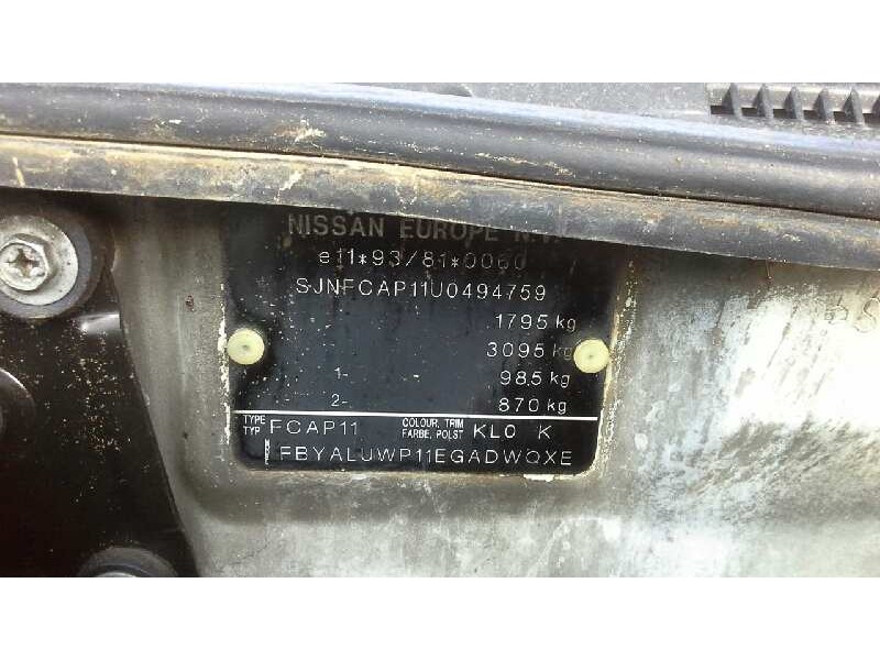 nissan primera berlina (p11) del año 2001