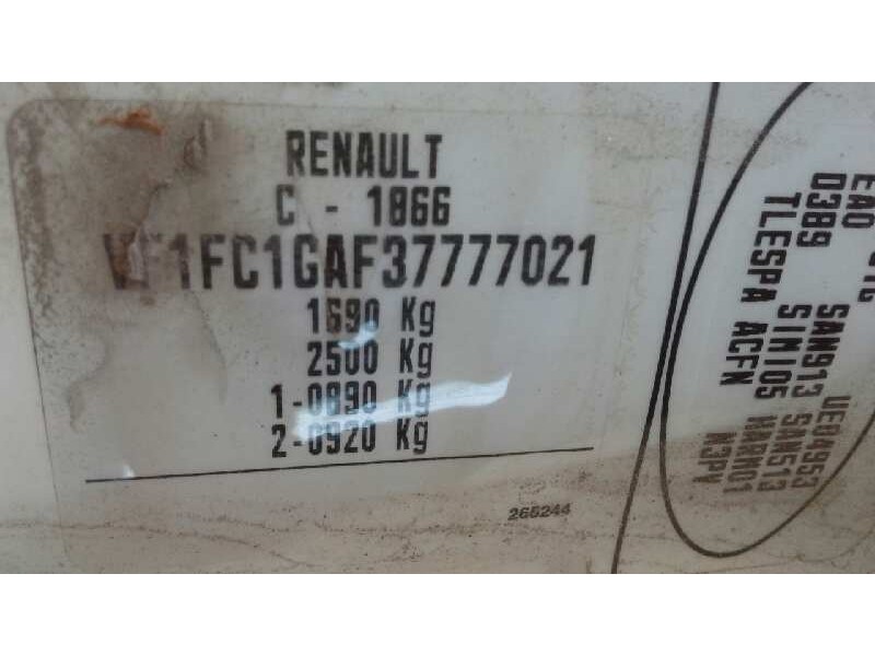 renault kangoo (f/kc0) del año 2007