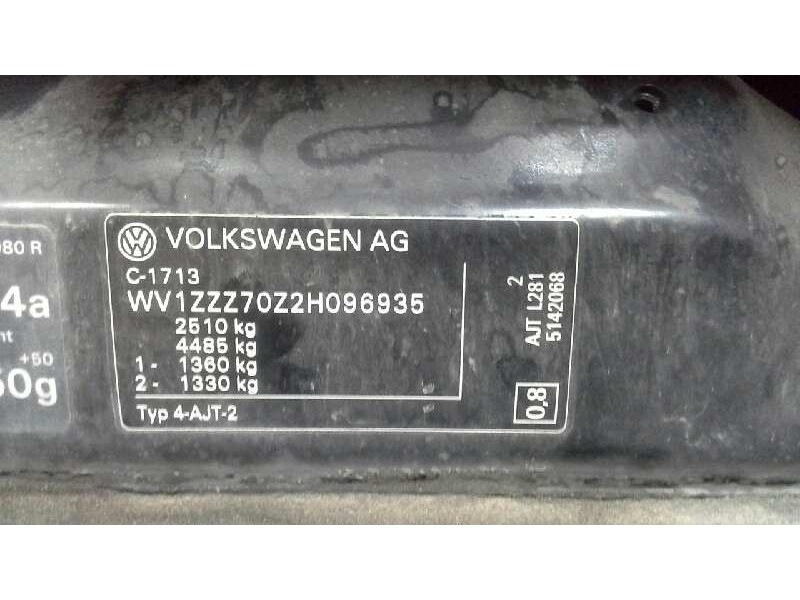 volkswagen t4 transporter/furgoneta (mod. 1991) del año 2002