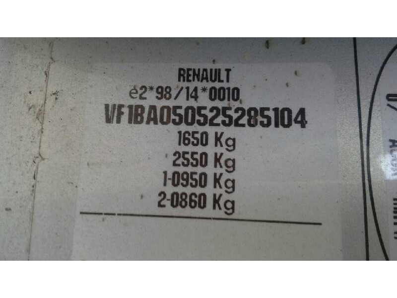 renault megane i fase 2 berlina (ba0) del año 2001