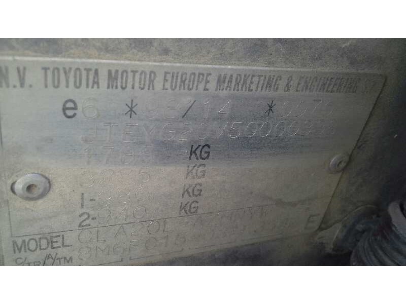 toyota rav 4 (a2) del año 2002