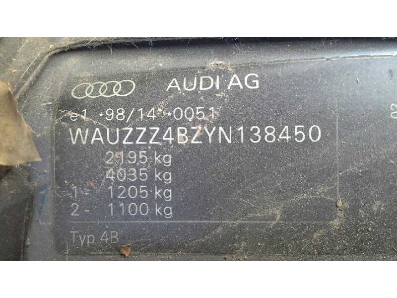 audi a6 avant (4b5) del año 2000