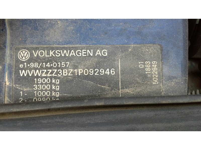 volkswagen passat berlina (3b3) del año 2001