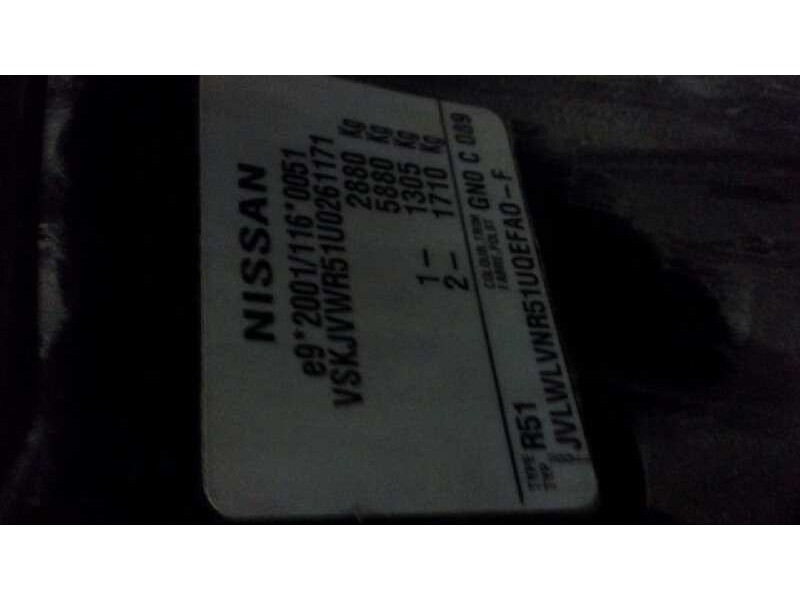 nissan pathfinder (r51) del año 2007